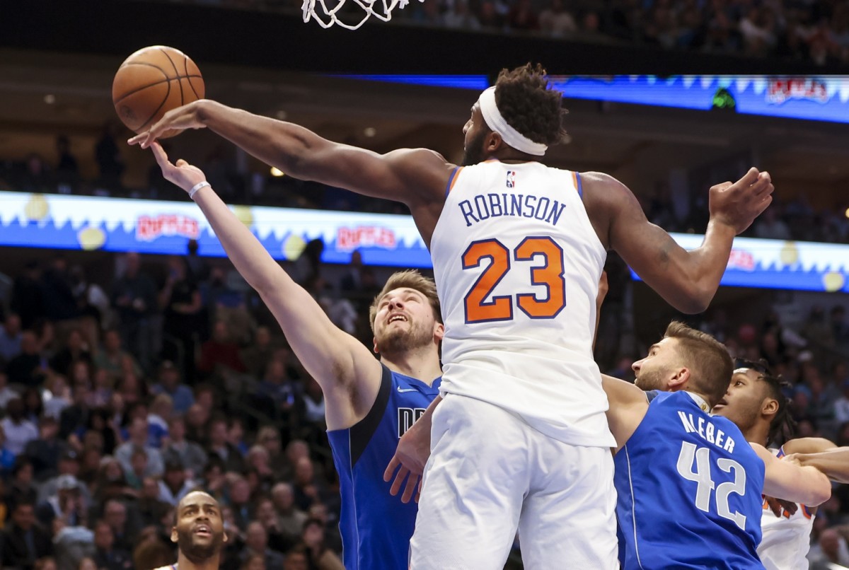 Mitchell Robinson, New York Knicks, Dallas Mavericks